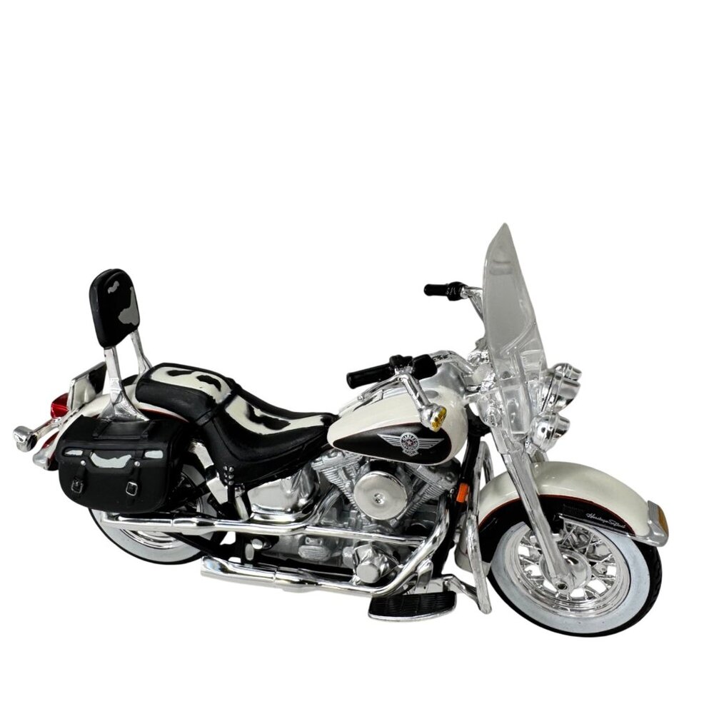 Harley-Davidson Die-Cast Replica Motorcycle Maisto & Playing Cards Collectible - Picture 3 of 14